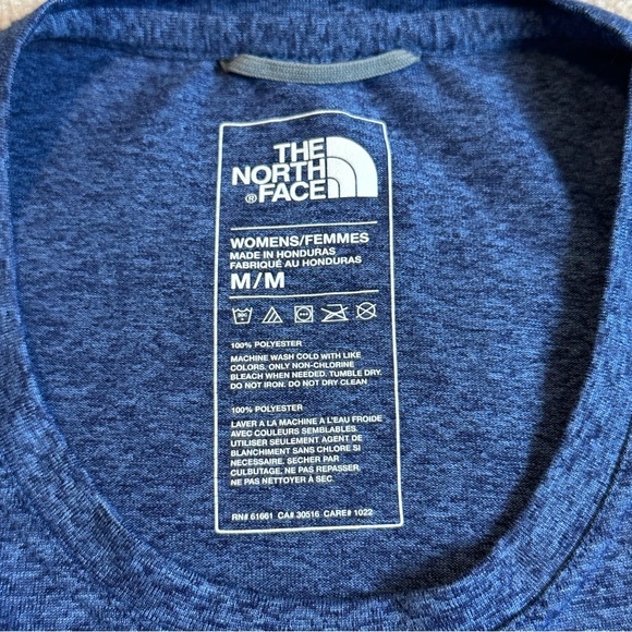 The North Face Reaxion T-Shirt  heathered blue - medium - Picture 9 of 9